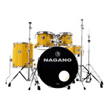 Bateria Acustica Nagano Garage Rock Yellow