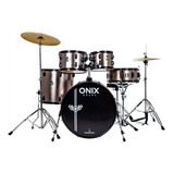 Bateria Acústica Nagano Onix Smart 22 Deep Silver