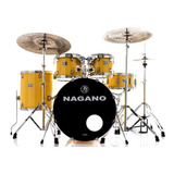 Bateria Acustica Tagima Nagano Garage Fusion Vintage Cores C