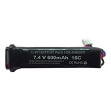 Bateria Airsoft Smp 2s Li-po 7.4v