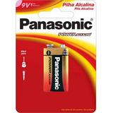 Bateria Alcalina Panasonic 9v 6lf22xab/1b24 Caixa
