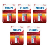 Bateria Alcalina Philips 9v 6lr61p1b/97 -