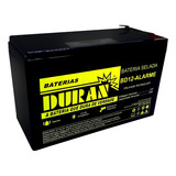 Bateria Central Alarme 12v Xb 12al 7ah 12v Tipo Intelbras