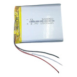 Bateria Compativel Com 404056ht 3 Fios Mp3 1500mah 504050