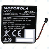 Bateria Compativel Com Motorola Moto 360 Wx30 Mp3