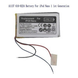 Bateria Compativel Com iPod Nano 1ª Geração 1 Gen A1137 4gb 