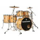 Bateria Concert Full Lacquer Nagano Gn Burst 22 10 12 14 16