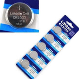 Bateria Cr2032 3v Lithium Kit 100 Unidades Cartela Placa Mãe