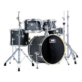 Bateria D One Dr22 Rocket Bks Black Satin Com Ferragens