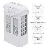 Bateria Dji Phantom 4 Normal/pro/pro V1v2 5870mah Luzbateria