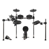 Bateria Eletrônica Alesis Command Mesh Kit 8 Peças Peles Usb