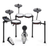 Bateria Eletrônica Alesis Nitro Mesh Kit 8 Peças Tons Mesh