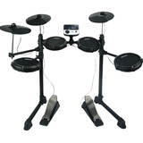 Bateria Eletrônica Musical Drum Dobrável Silicone 2 Pedais 