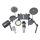 Bateria Eletrônica Yamaha Dtx6k-x De 5 Peças Com Almofadas Pretas