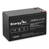 Bateria Energy-ac Vrla  Agm Eac-12std7,2  12v 7,2 Ah