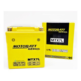 Bateria Gel Motobatt 7ah 12v Mtx7l