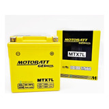 Bateria Gel Motobatt 7ah 12v Mtx7l Honda Xr 250 Tornado