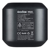 Bateria Godox Wb26 Para Flash - Preto