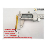 Bateria Gps Aquarius Discovery 5 1300mah 4mm X 40mm X 50mm