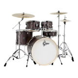 Bateria Gretsch Energy Geração 4 Ge4-e825v Brushed Grey