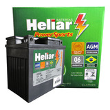 Bateria Heliar Htz6l 5ah Cg 160/xre/cb300/cg150