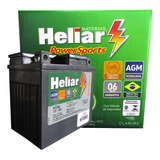 Bateria Heliar Htz6mf 5ah Cg 160/xre/cb300/cg150