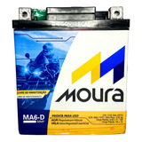 Bateria Honda Lead 110 2013 6ah Moura Moto Ma6d - Ytx7l-bs