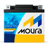 Bateria Honda Nxr 150 Bros 2012 5ah Moura Ma5-d - Dtz6 Htz6l