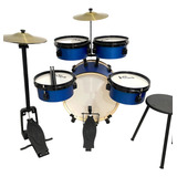 Bateria Infantil Iniciante Economica Completa Rmv Rock Kids