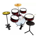 Bateria Infantil Rock Baby Com Chimball Varias Cores *loja*