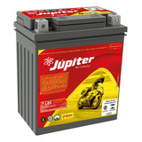Bateria Jupiter Moto 12v 7ah Selada Honda Yamaha Ma6-d