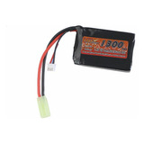 Bateria Lipo 7,4 V 1300 Mah 20c  Airsoft Aeg - Vb Power