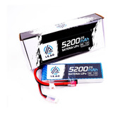 Bateria Lipo 7.4v 2s 5200mah 30c/60c - Conector Plug Dean