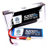 Bateria Lipo 7.4v 5200mah 30/60c Automodelo