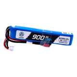 Bateria Lipo 900mah 11.1v 3s 20c Plug Dean - 1 Pack Airsoft