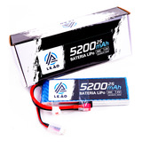 Bateria Lipo Ultra - 7.4v/2s 5200mah 30c/60c - Dean
