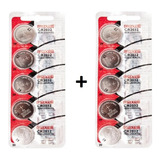 Bateria Maxell Cr2032- 2 Cartelas C/ 5 Unidades Em Cada