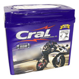 Bateria Moto Cb Twister 250 F 2015 Até 2022 Cral 6ah