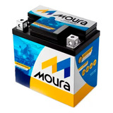 Bateria Moto Moura Original 5 Amperes