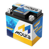 Bateria Moura 12v 5ah Nxr Bros 125 150 Ks 5 Amperes Xre 190