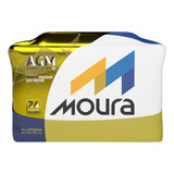 Bateria Moura Agm Start Stop 80ah 12v Ma80cd Land Range Rover Sport Evoque Discovery - 24 Meses De Garantia