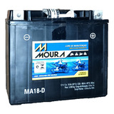 Bateria Moura Moto Ma18-d 18 Ah