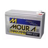 Bateria Moura Vrla Selada 12v 9ah Alarme / Nobreak Com Nf-e