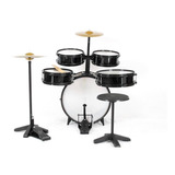 Bateria Musical Acústica Infantil Com Chimbal Rock Baby