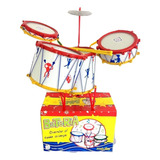 Bateria Musical Infantil 4 Tambores E