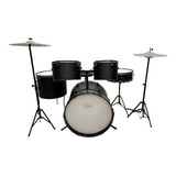 Bateria Musical Well Drums Completa 7 Peças Para Iniciantes