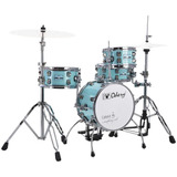 Bateria Odery Cafe Kit Surf Green Compacta Fácil Mobilidade