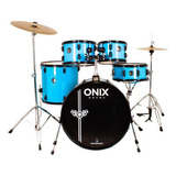 Bateria Onix By Nagano Smart Bumbo 22 Baby Blue Cor Azul