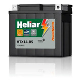 Bateria Original Heliar Htx14-bs Kawasaki Vulcan