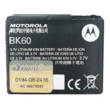 Bateria Original Motorola Bk60 Ex112 I876
